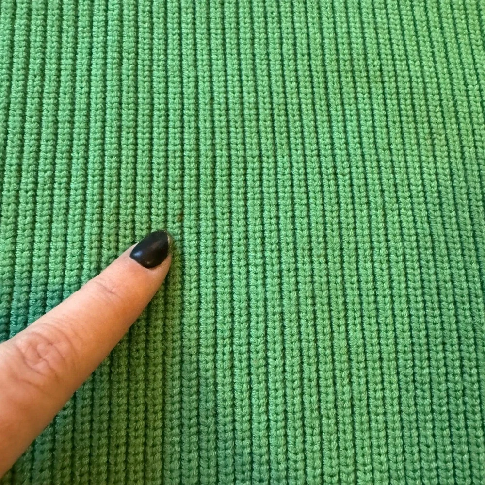 Streetwear Society V Neck Ribbed Sweater Vest Green‎ S Teacher Academia Preppy